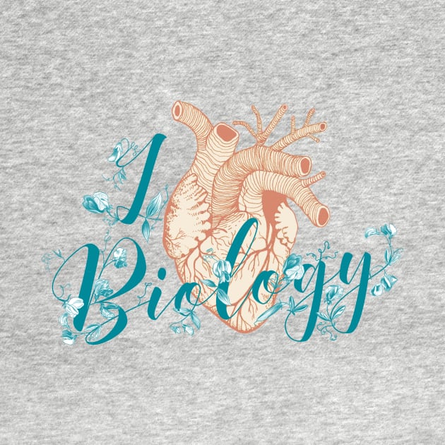 I love Biology by ruta13art